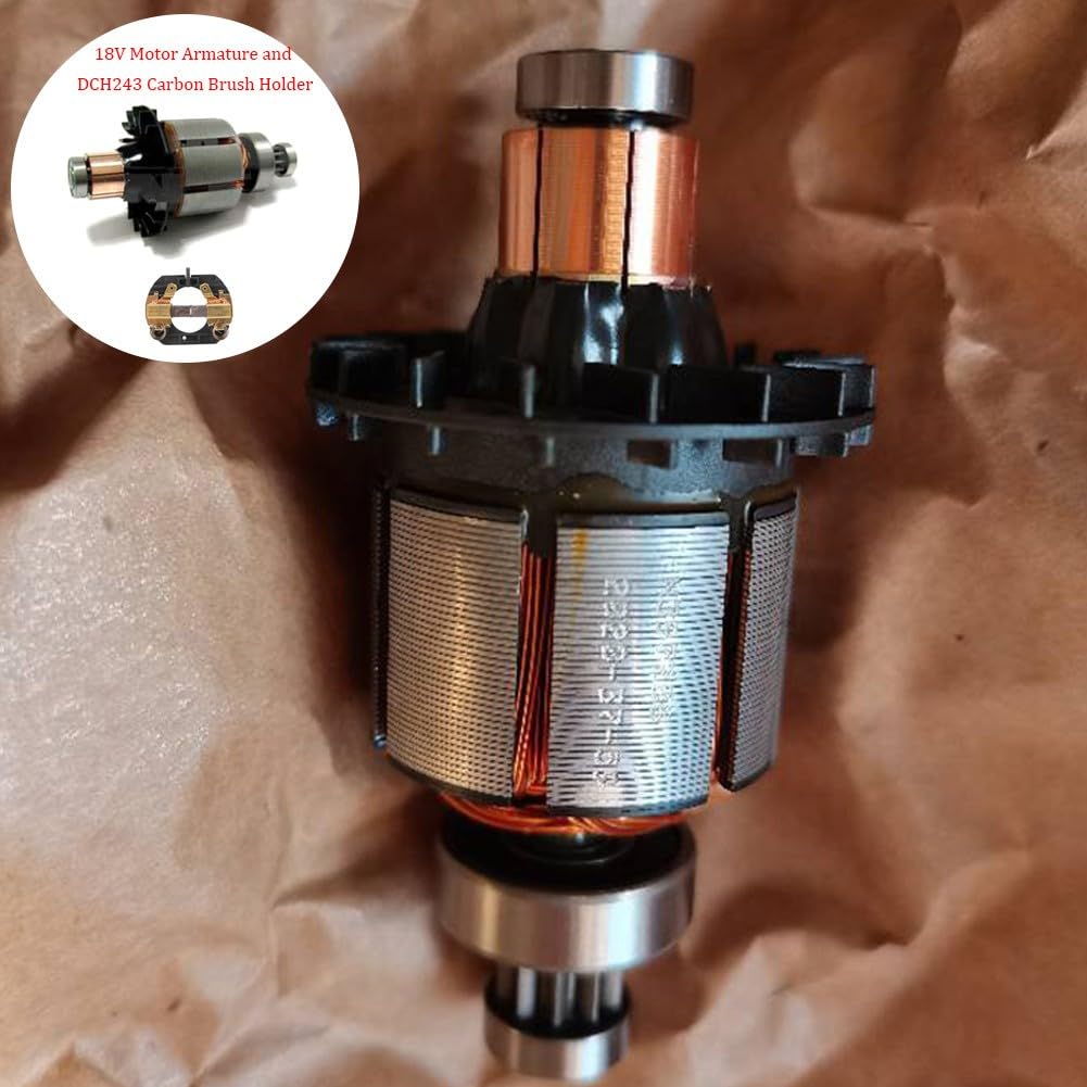 Motore 18 V e supporto spazzola per trapano a percussione DCH243 DCH253