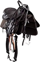 Sela Australiana De Arco Marrom Inox Luxo 16 Polegadas + Acessórios