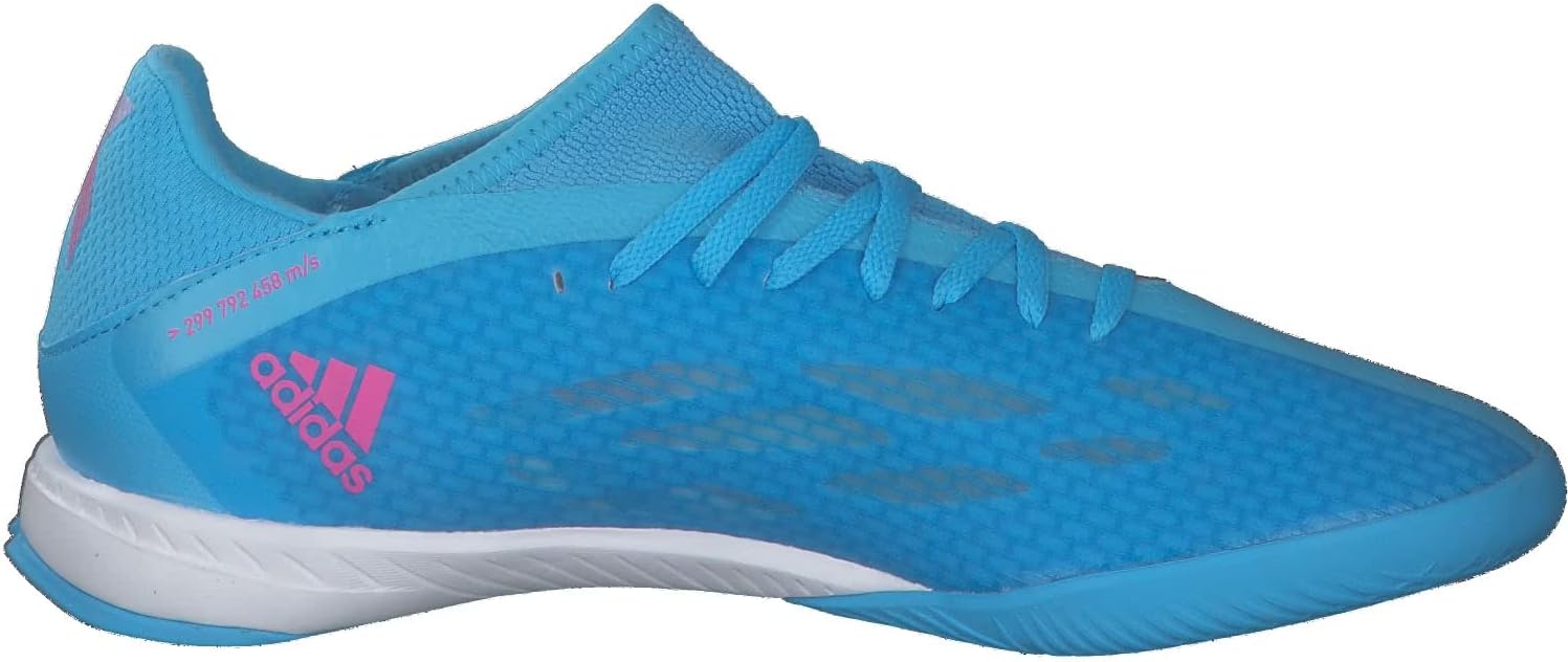 adidas X Speedflow.3 in Mens Football Boots Trainers (UK 12 US 12.5 EU 47 1/3, Blue White Pink GW7489)