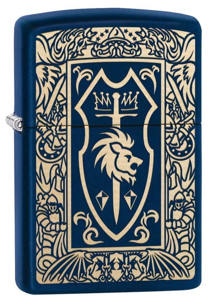 Zippo Heraldic Crest Design Windproof Pocket Lighter