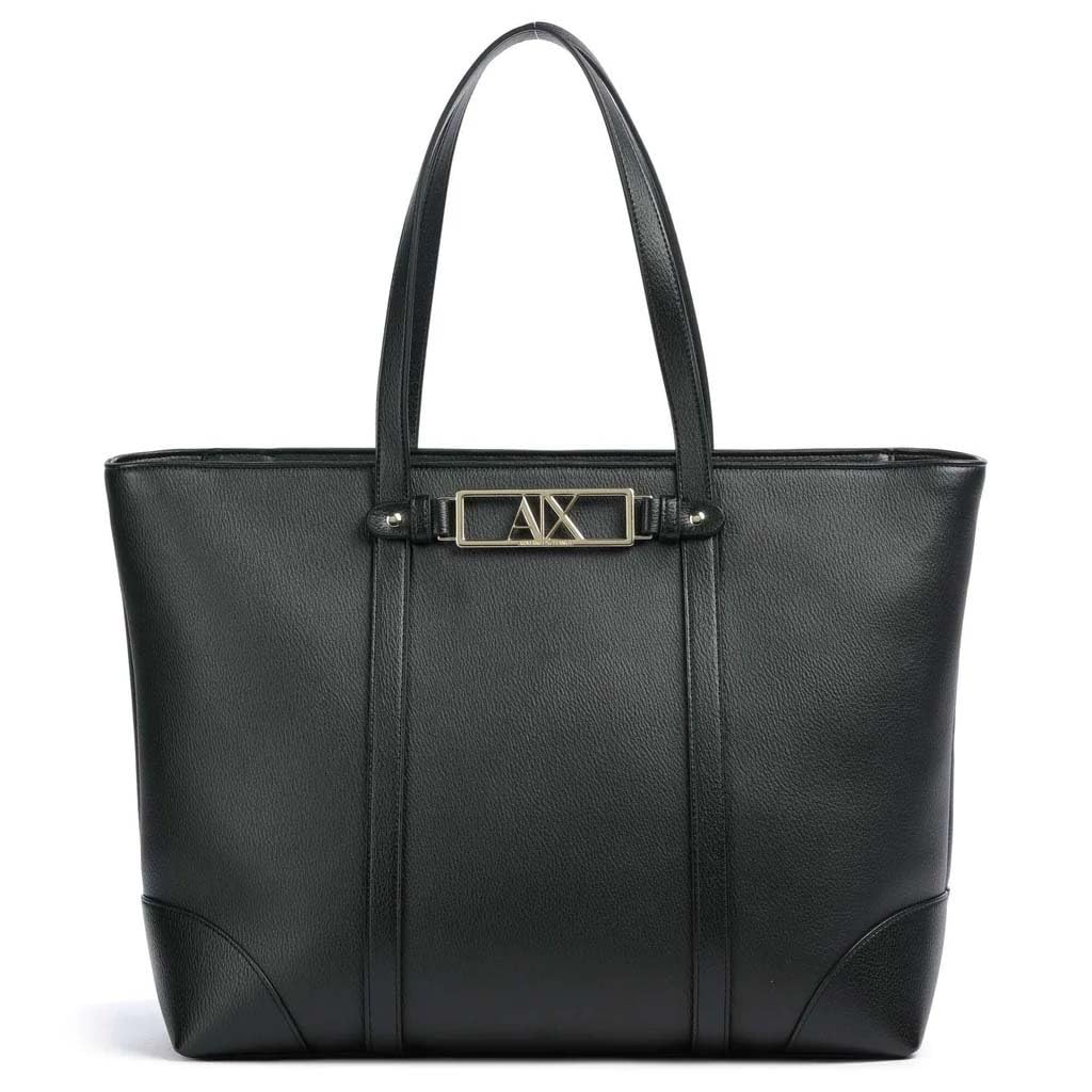 Armani Exchange Women's Shopping Bag - Black