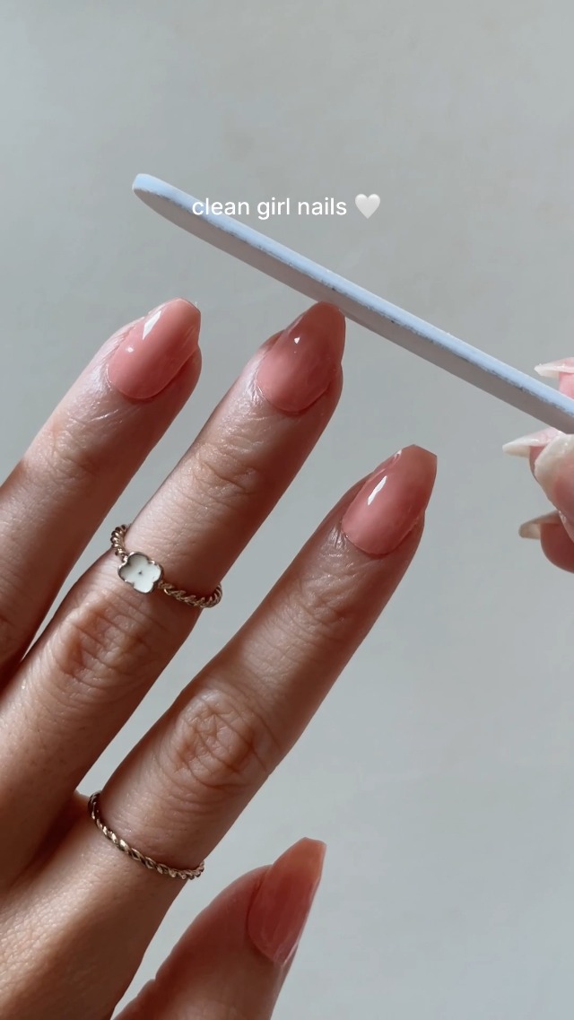 Amazon.com: ohora Semi Cured Gel Nail Strips (N Bare Apricot