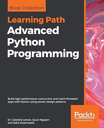 Buy Advanced Python Programming Book Online at Low Prices in India ...