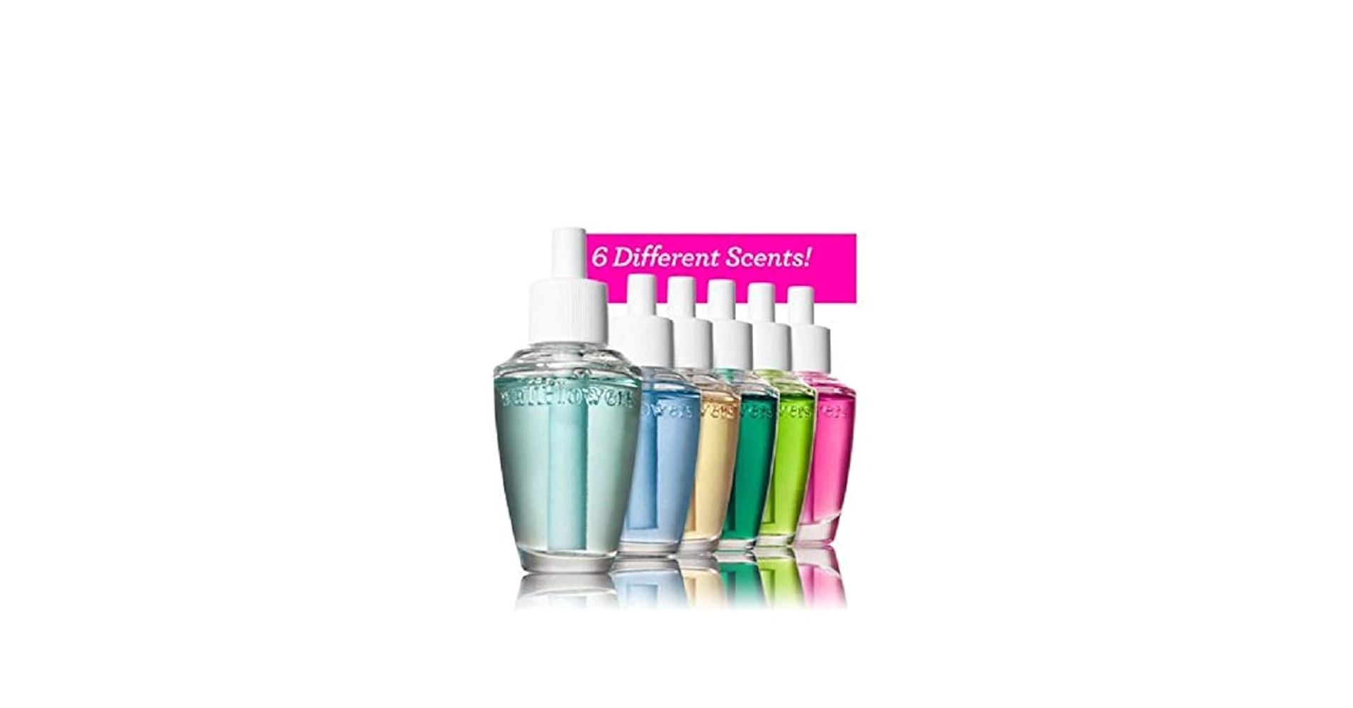 Amazon.com : Bath & Body Works 6-Pack Wallflowers Sampler