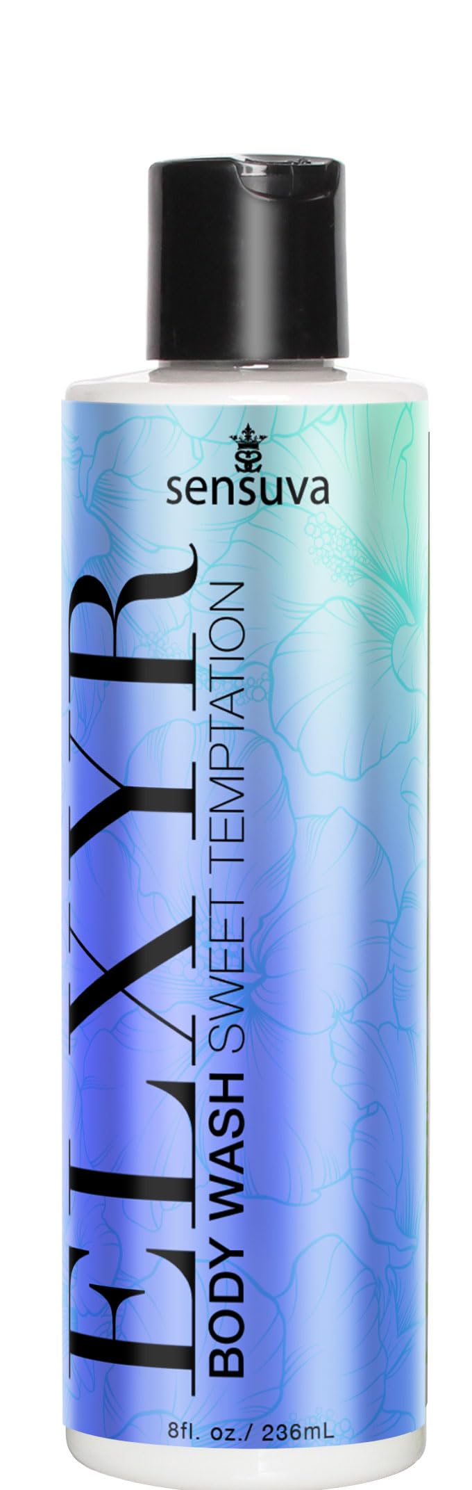 Senusva ELXYR Body Wash Sweet Temptation Luxury Sensorial Body Wash Hydrating Cleanser with Moisture Locking Nourishing Shower Gel