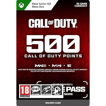 Call of Duty Points 500 Download Code