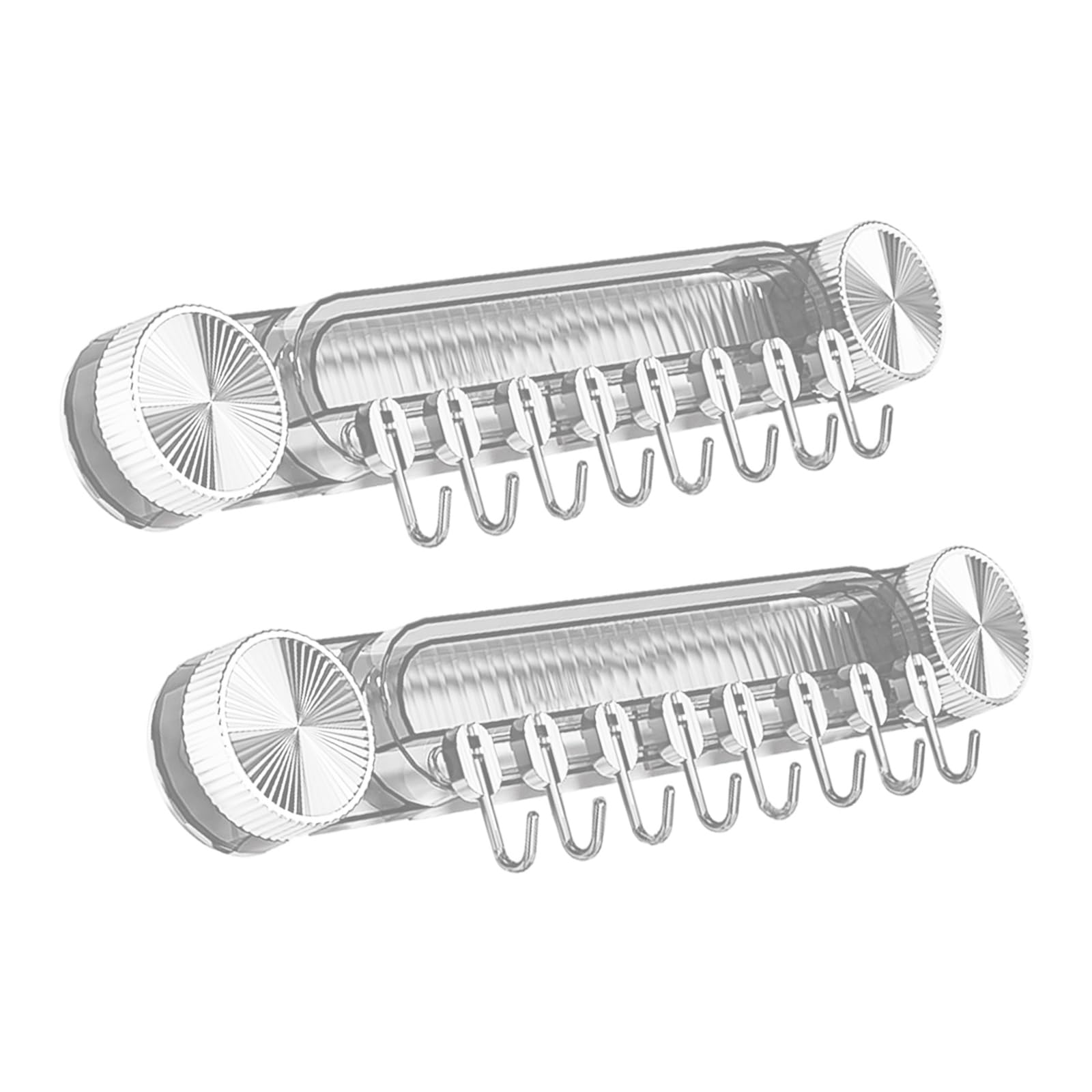 Hsioluted Silver Wall Mounted Systems For Utensils And Cooking Accessories Suction Cup Hangers Rack Hanging Hook Suction Cup Cutter Owner