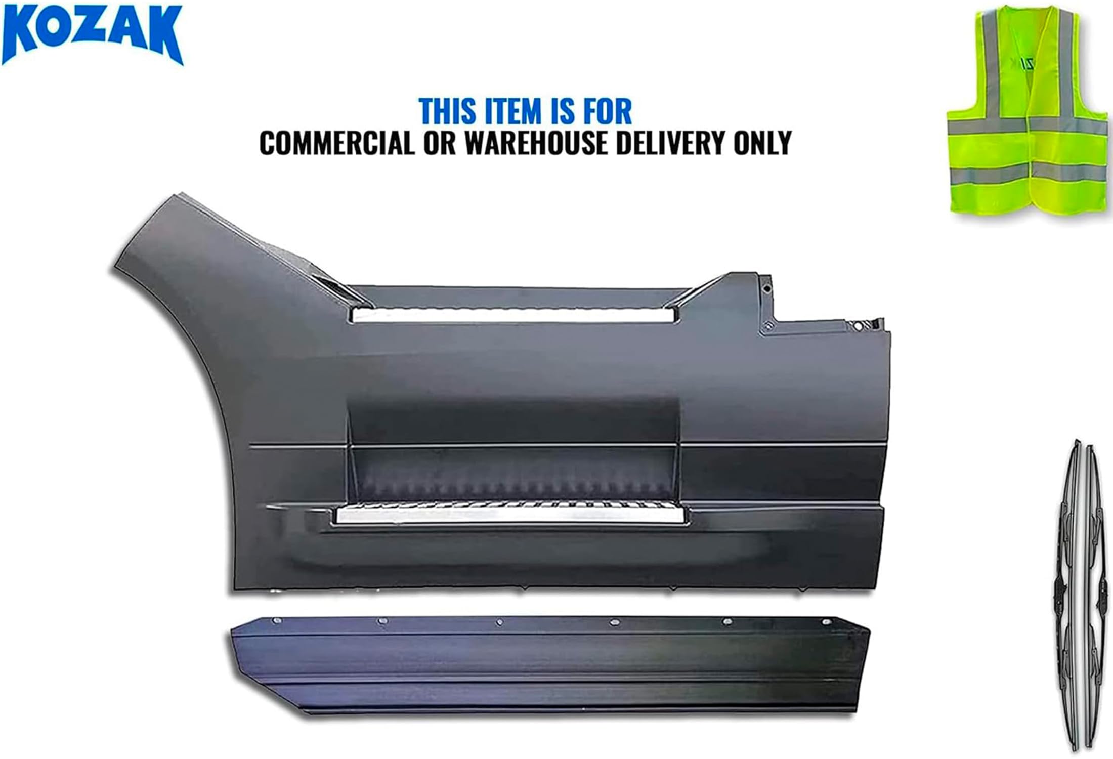 Amazon.com: KOZAK Front Step Fairing Panel Left Driver Side with