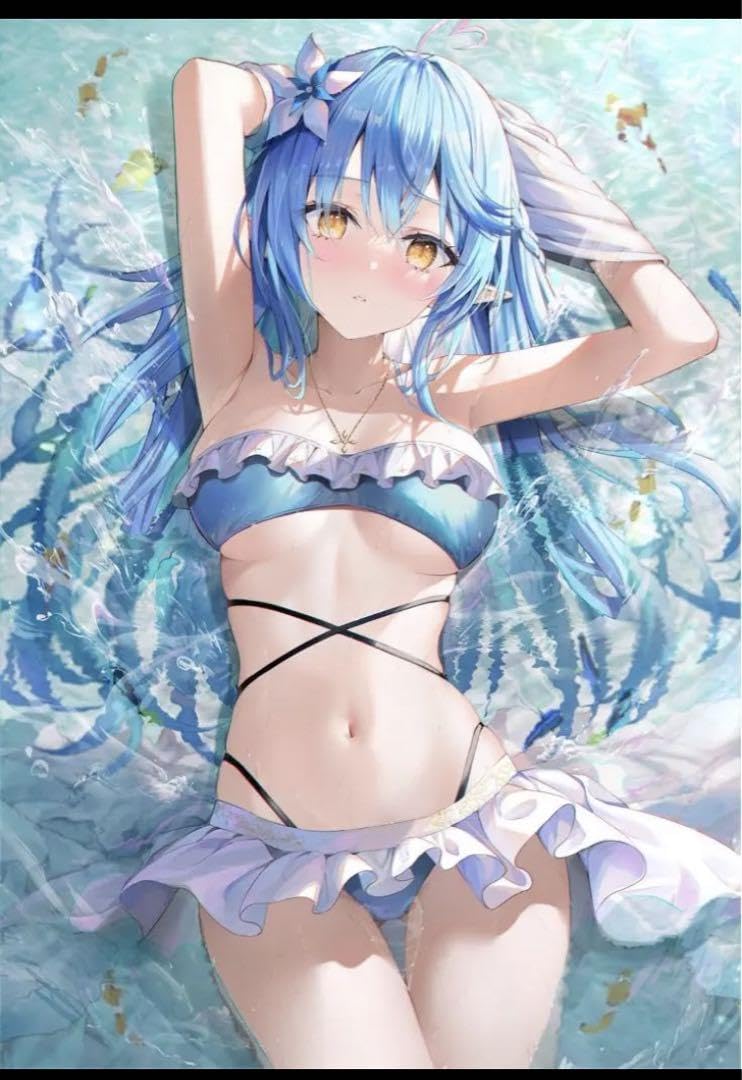 ホロライブ　雪花ラミィ　水着ラミィ　B1タペストリー Amazon.co.jp: リンユウ 雪花ラミィ ホロライブ 水着 ラミィ B1