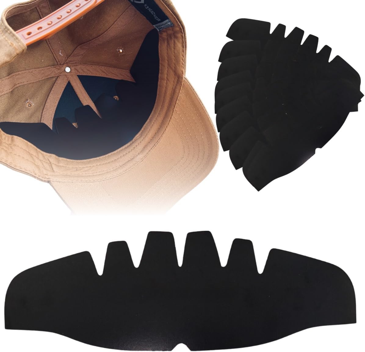 Shapers Image Paperboard Cap Crown Protectors, Disposable Liner for Retail Display, Manufacturer Wholesale Bulk Hat Shipping
