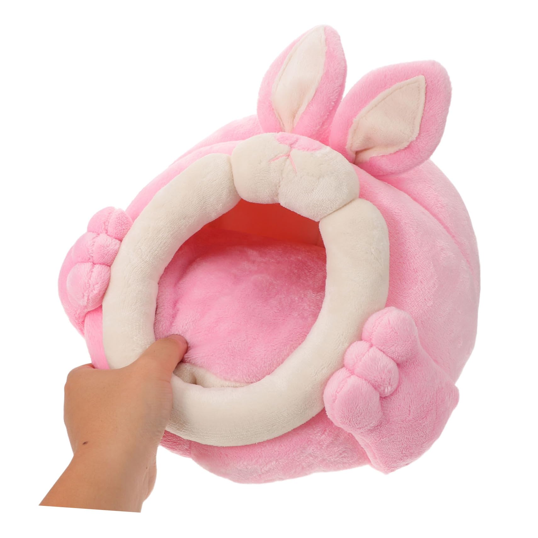 Toyvian Maison pour Hamster Abri Chaud et Confortable Lit pour Petits Animaux Nid Douillet pour Hamster Cachette Pratique pour Animaux de Compagnie