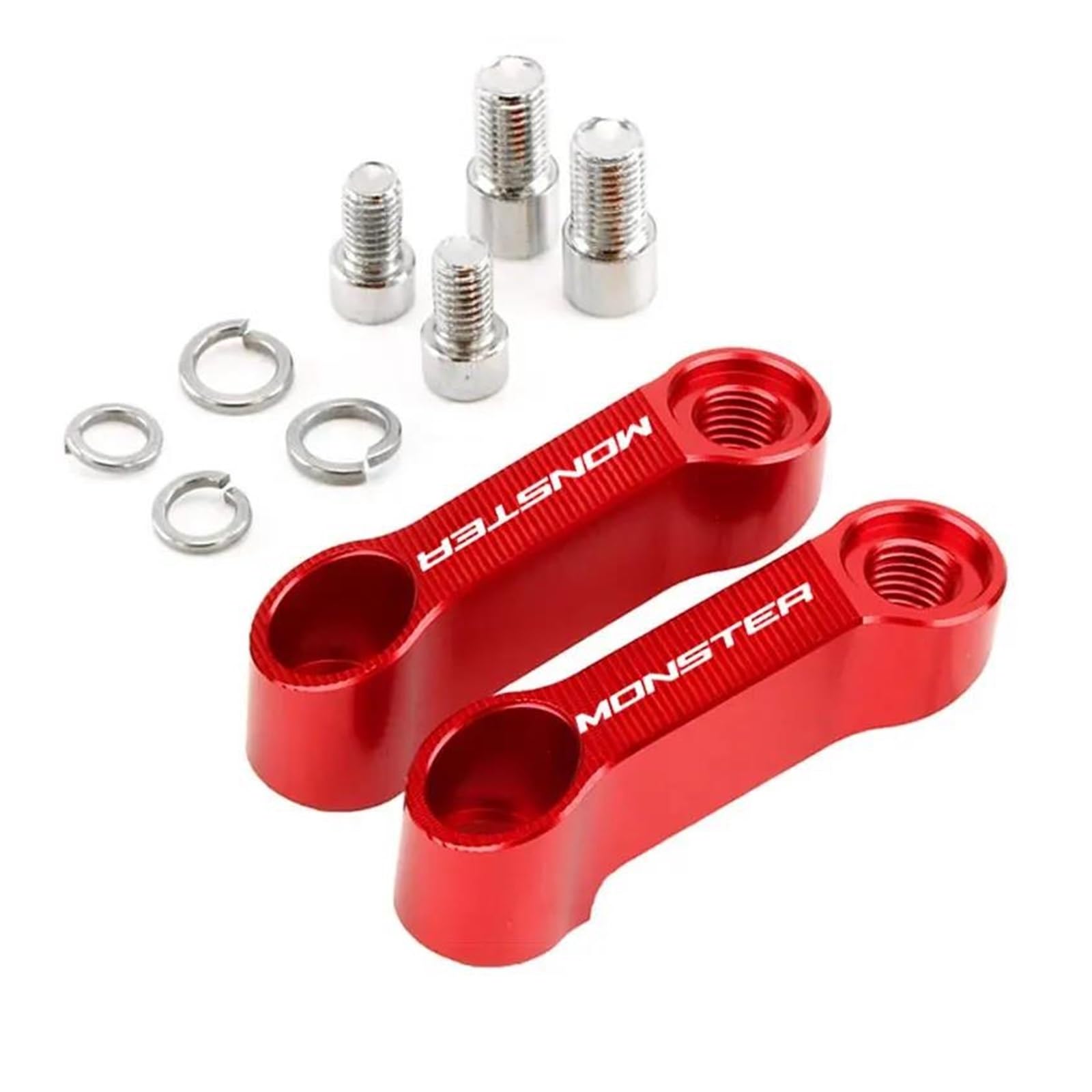 Extension Bracket for Monster 695 696 795 796 797 821 1200 1200S 1100/S(Red)