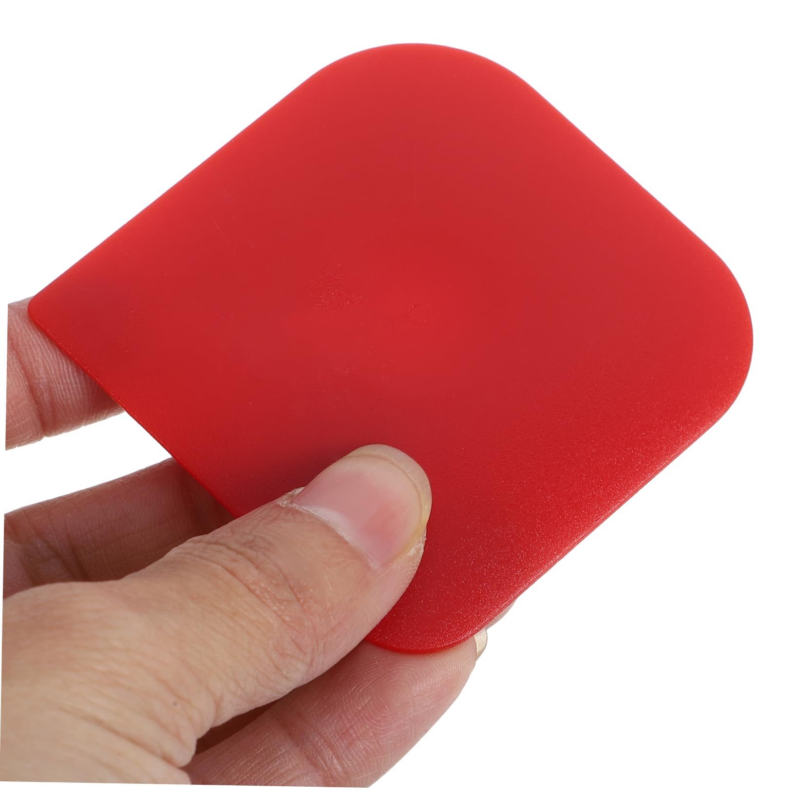 BRIGHTFUFU Grill Pan Scraper Reusable Plastic Kitchen for Cast and Frying Pans Non Scratch Scrubber Compact for