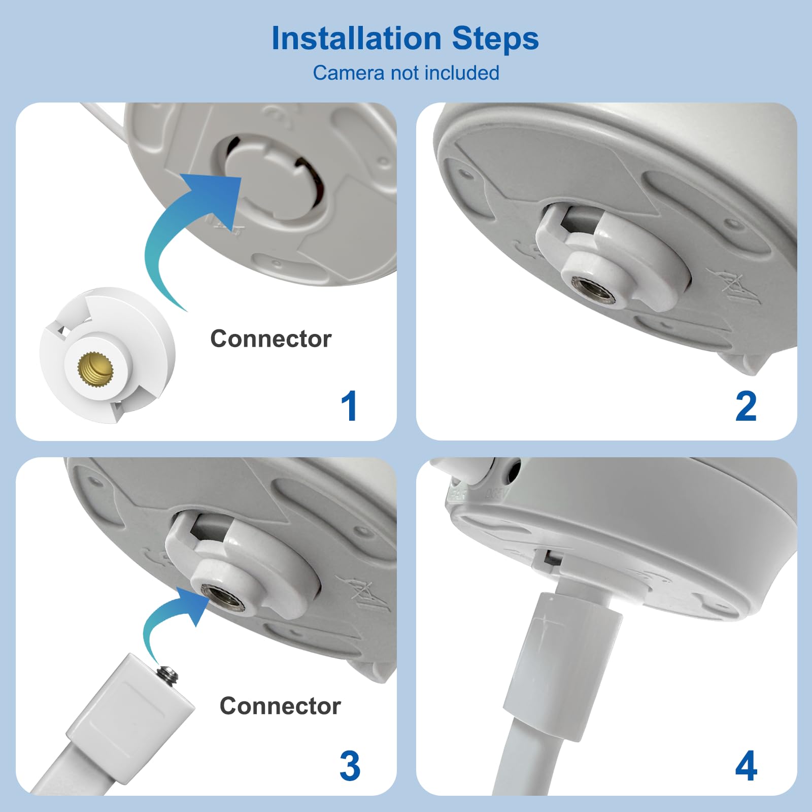 Supporto Universale Per Baby Monitor - Regolabile 360° Per Culle E Lettini | Senza Forare Pareti - Foto 2
