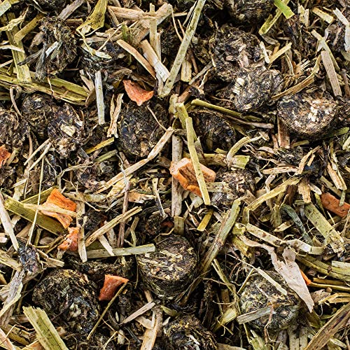 Mühldorfer iQ High-Fibre Landwiesen Glück - 12,5 kg - Getreidefreies Müsli - Natürliches Strukturfutter aus Wiesengräsern - Wertvollen vitalstoffen