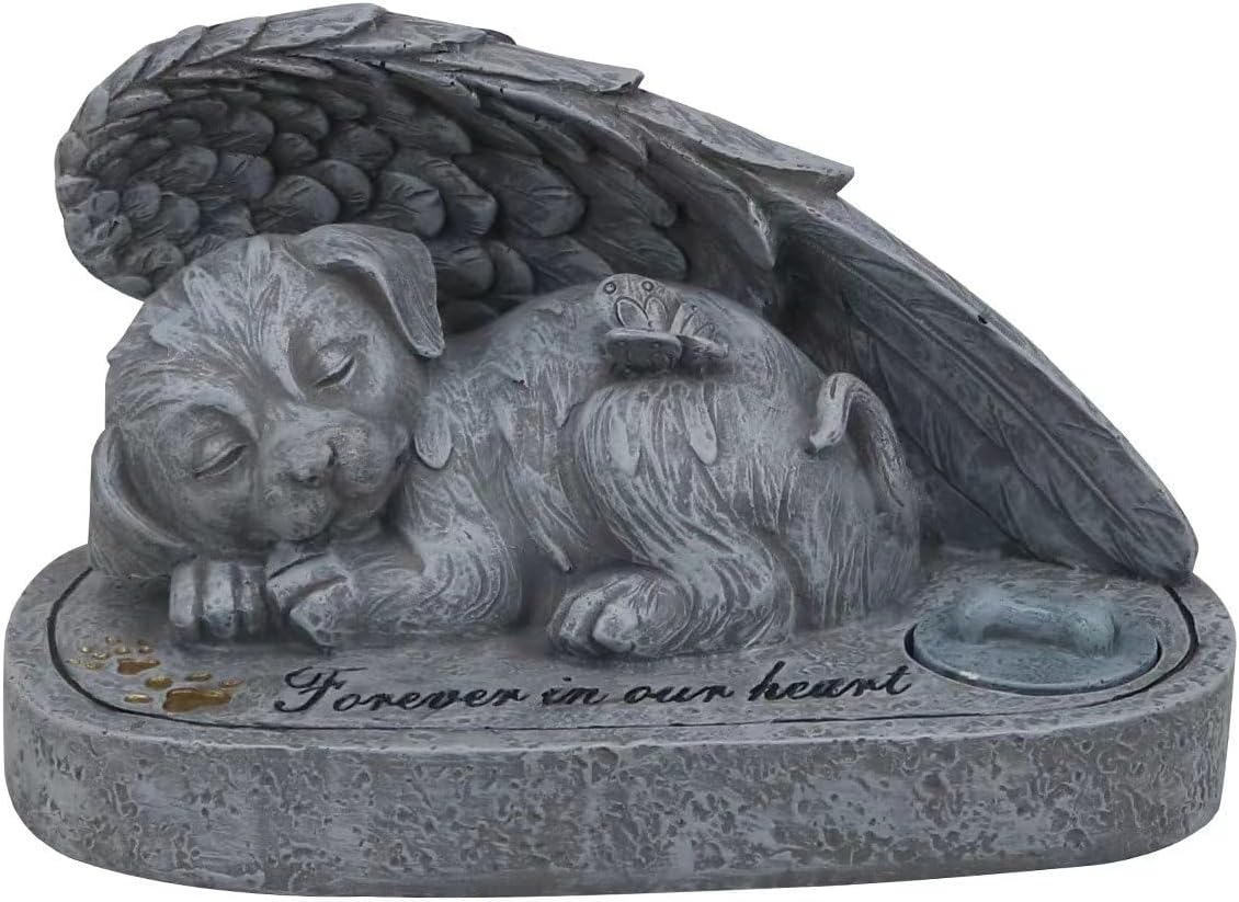 French Bulldog Garden Statue - Outdoor Dog Sculpture for Home Decor or Tombstone - Best Decorative Gift