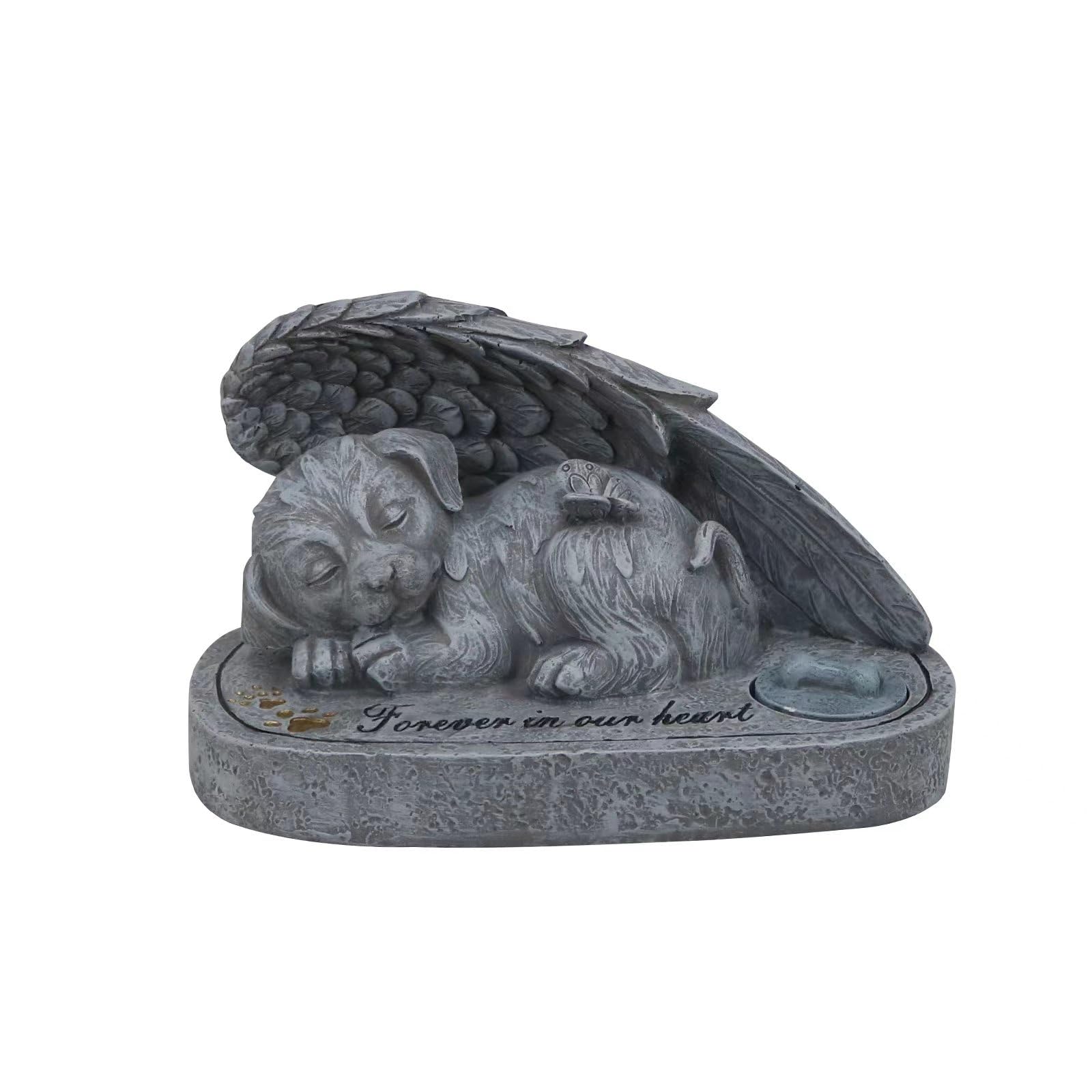 French Bulldog Garden Statue - Outdoor Dog Sculpture for Home Decor or Tombstone - Best Decorative Gift