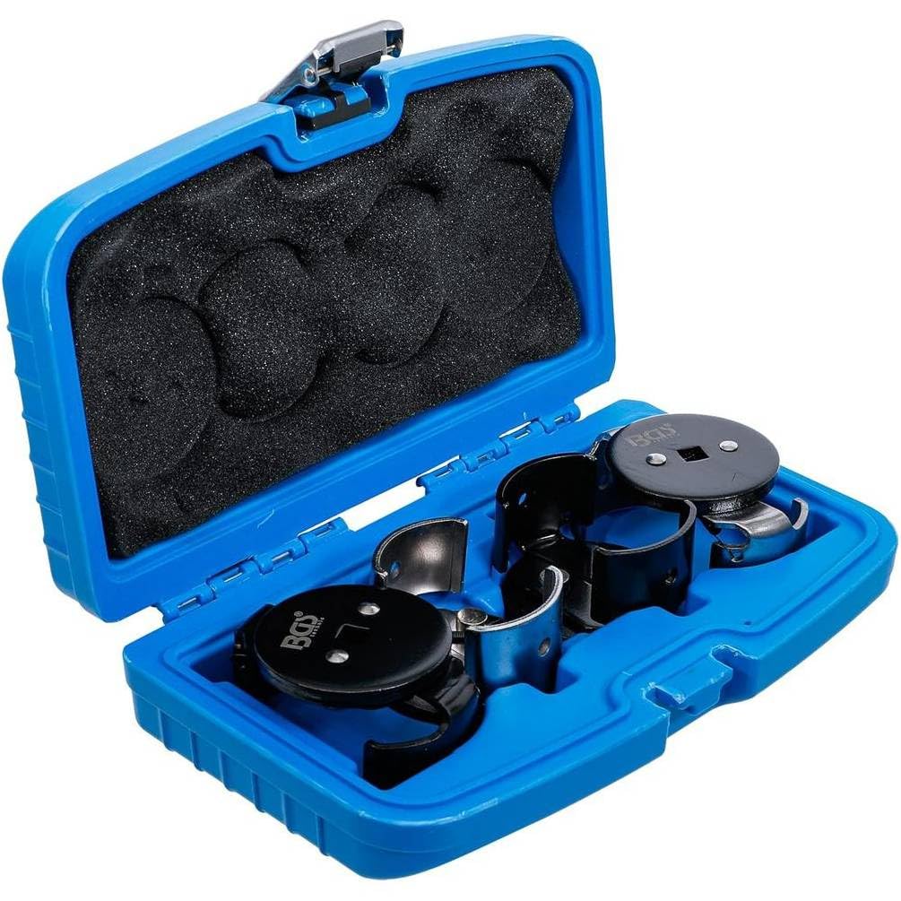 Juego de 4 campanas para filtro de aceite D.60-80/80-96 mm, acero resistente, adaptabilidad y practicidad - D-Work