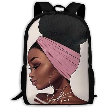 african american boy backpacks