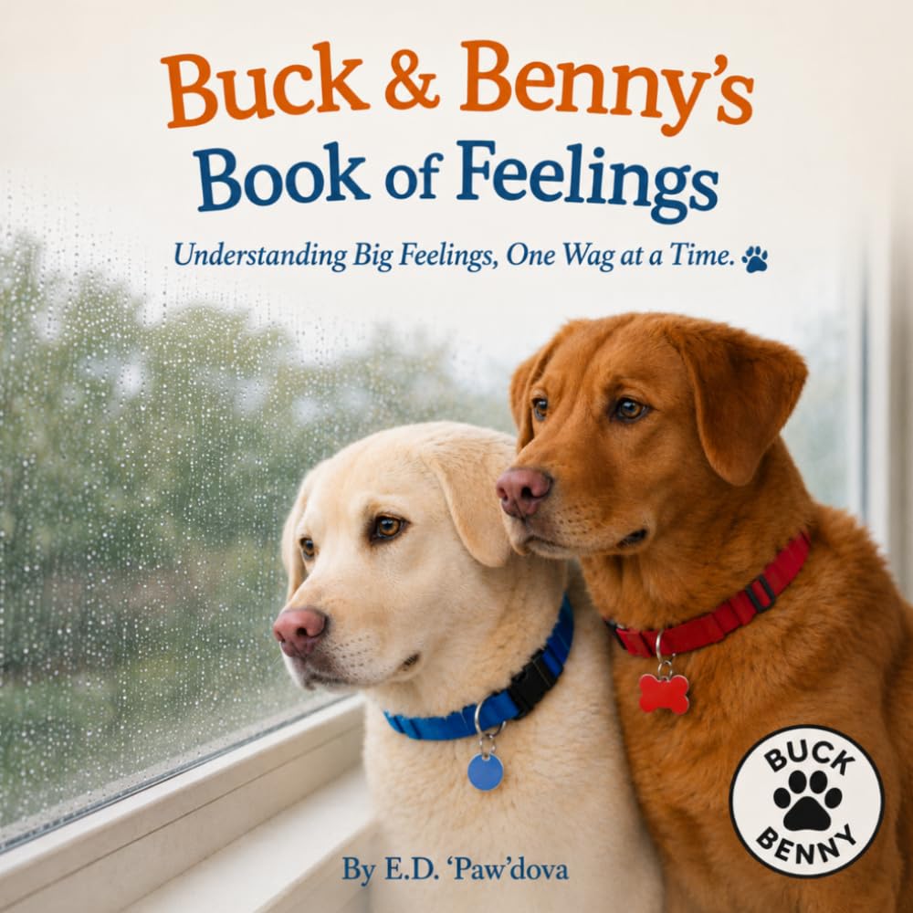 Buck & Benny's Book of Feelings: Understanding Big Feelings, One Wag at a Time (Buck and Benny's Adventure Series)