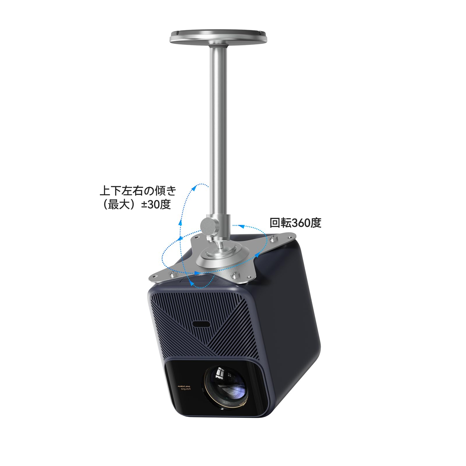 Amazon.co.jp: Wanbo プロジェクター 天吊り金具 1/4インチネジ