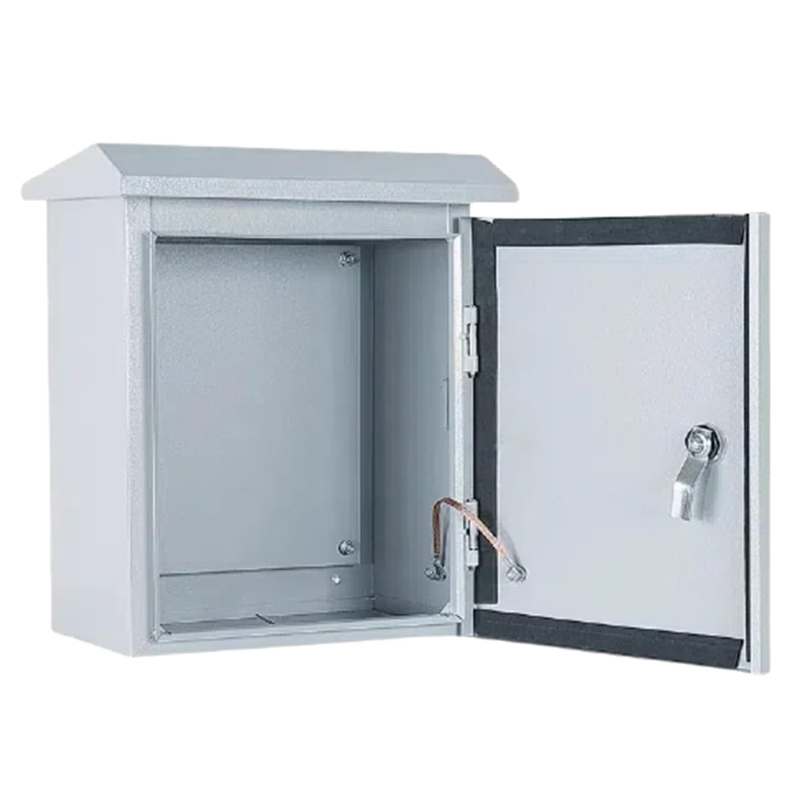 Scatola Elettrica Impermeabile gor Esterni, Scatola Di Giunzione In Acciaio Laminato A Freddo, Montaggio A Parete, von Serratura, Facile Da Usare(40x30x20cm/15.7x11.8x7.9in)