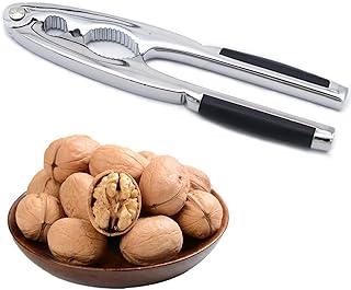 FIAWE Heavy-Duty Nut Cracker & Seafood Tool - Non-Slip Stainless Steel Nutcracker, Versatile Shell Opener, Pecan & Walnut Plier - Kitchen Gadget for Nuts, Lobster, Crab Claws (195)