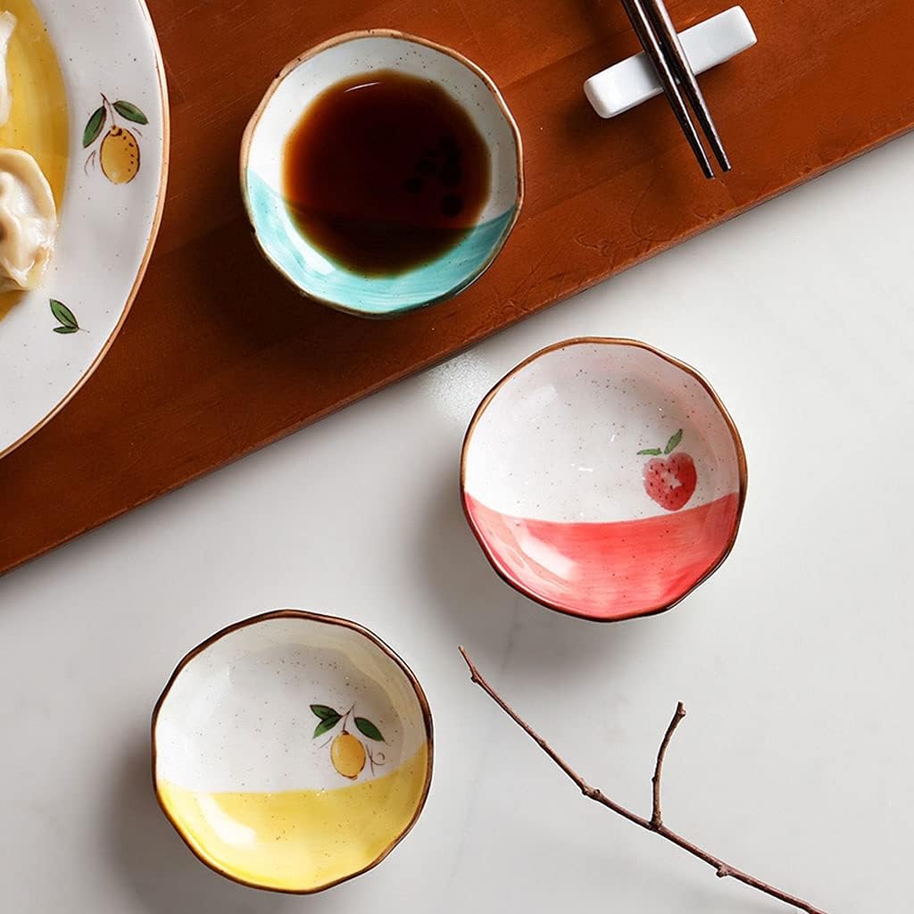 木箱入 有田焼 其泉造 染錦春秋紋 銘々皿揃 15cmプレート 5枚 春秋