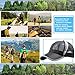 YOYEAH Men and Women Snapback Baseball Cap Sun Hat Outdoor Sports Mesh Hat Light Gray