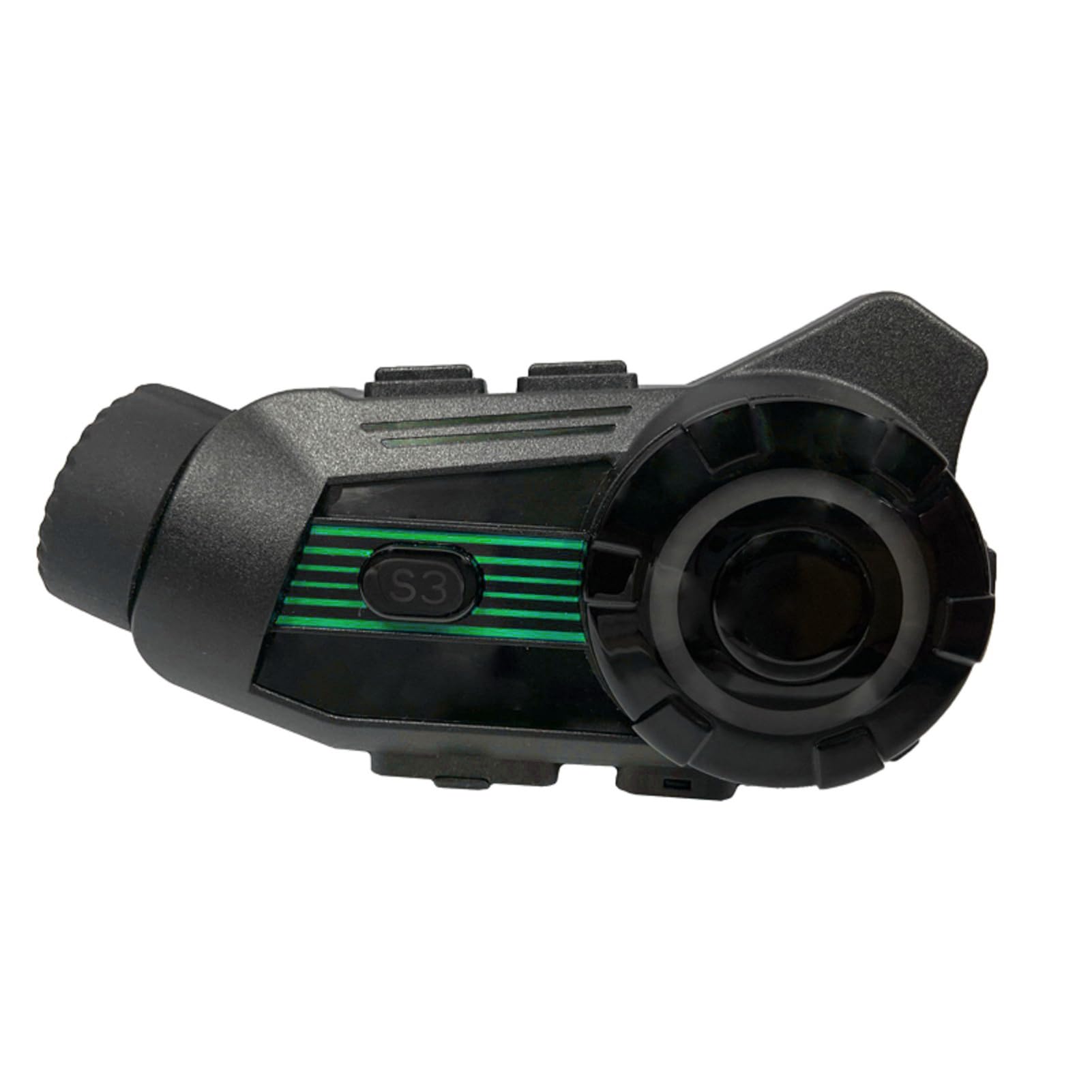 Aoresac Casco Moto BT Auricolare con Fotocamera 2K, Citofono Moto