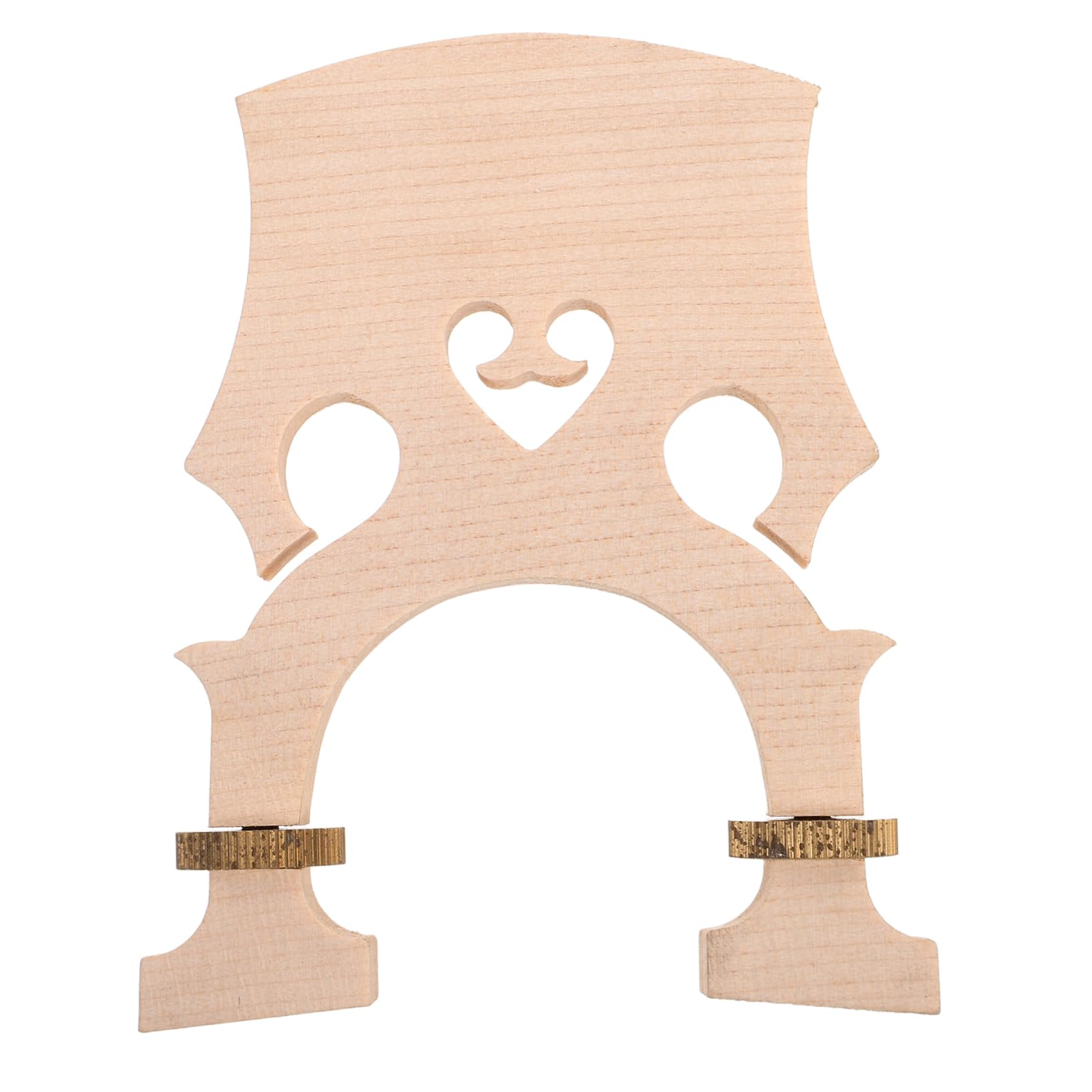 Totority Adjustable European Cello Bridge Low Tall Maple Wood Student-friendly Versatile