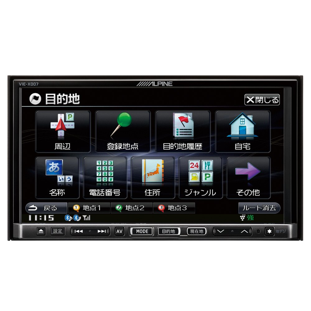 カーナビ VIE-X07B ALPINE