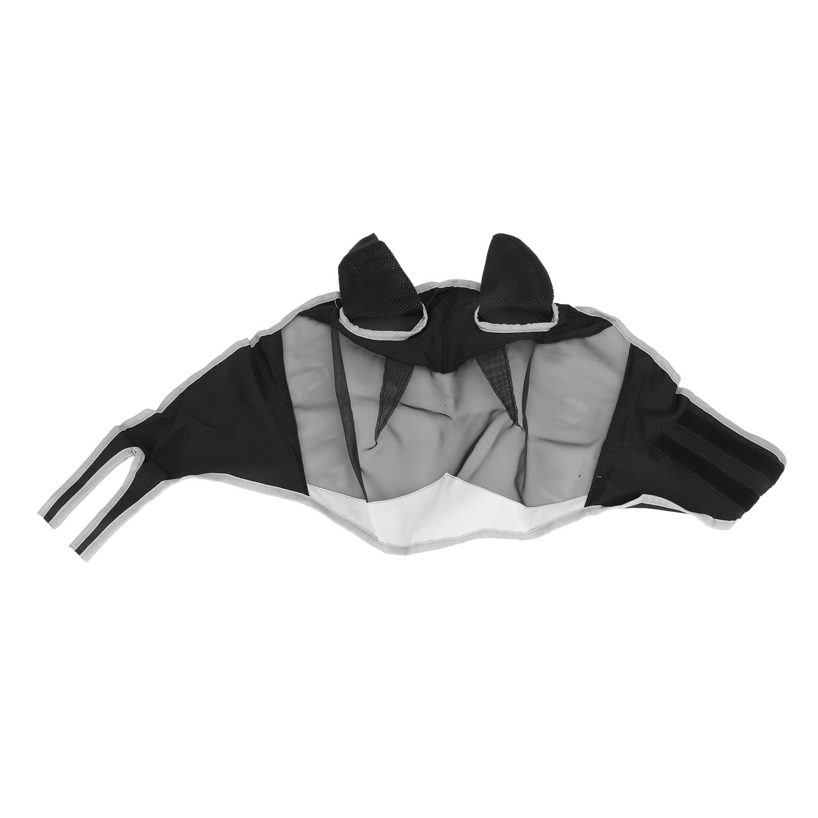 Couvre-Oeil Équestre Fockety – Polyester Élastique, Respirant, UV, Rouge – Pour Cheval De Course, Protection Contre Sable Et Poussière
