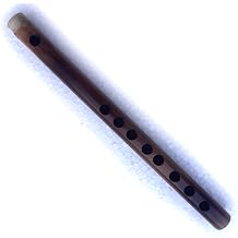 Tantu Carnatic Venu Flute,#34;G Sharp" Scale 5.5 Shruthi, 8 Holes, 34 cm 13.5Inch Length, with Cover