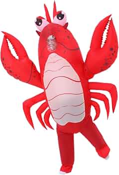Xuniu Mignon Chapeau de Crabe de Homard Rouge pour Halloween Cadeau de fête Costume de fête de Noël Xuniu Mignon Chapeau de Crabe de Homard Rouge pour Halloween Cadeau de fête Costume de fête de Noël