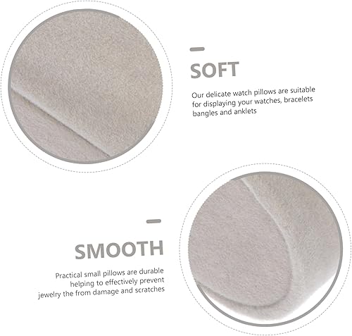 Vista 6 de NOLITOY 10pcs Watch Pillow Holder Necklace Jewelry Man Plastic