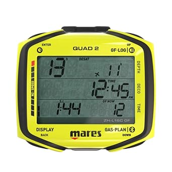 Mares Dive Computer Quad 2 (Yellow)