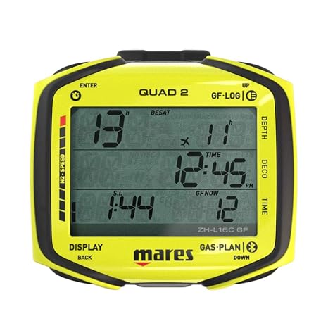 Mares Dive Computer Quad 2 (Yellow)