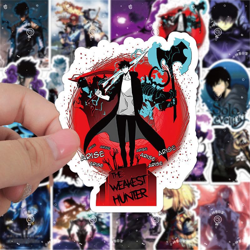 Amazon.co.jp: 俺だけレベルアップな件 ステッカー シール