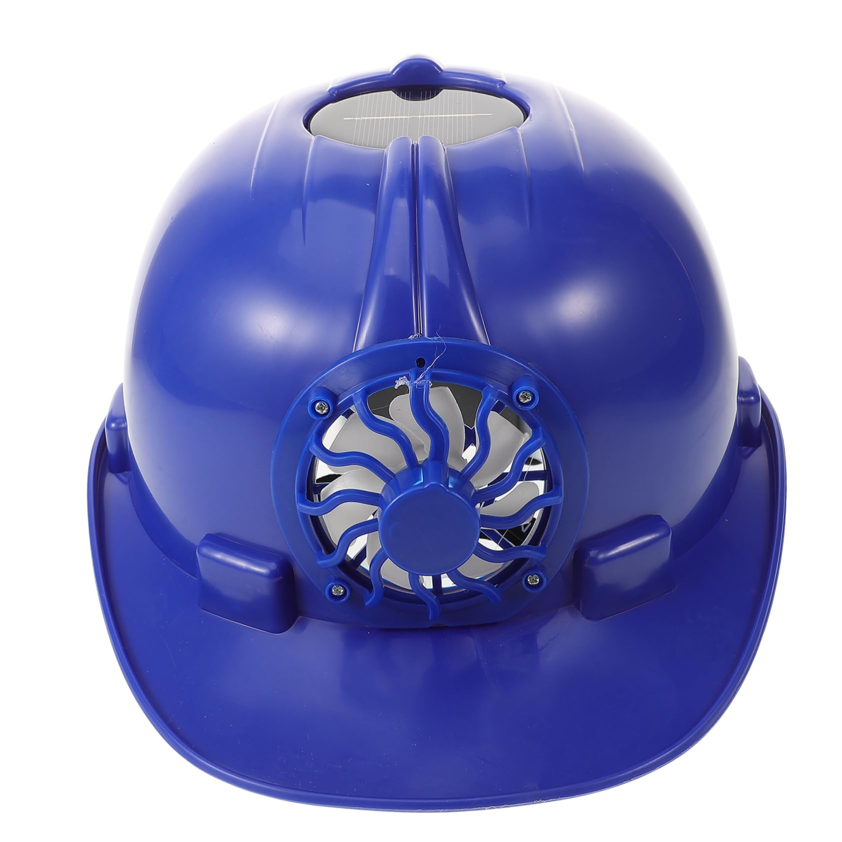 Casco Sicurezza con Ventilatore Solare Hard Hat Traspirante per Edilizia e Lavori Esterni Protezione Dalla e Raffreddamento Senza Batteria