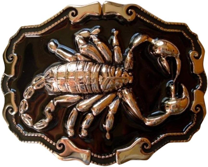 Scorpion Western Cowboy Belt Buckle