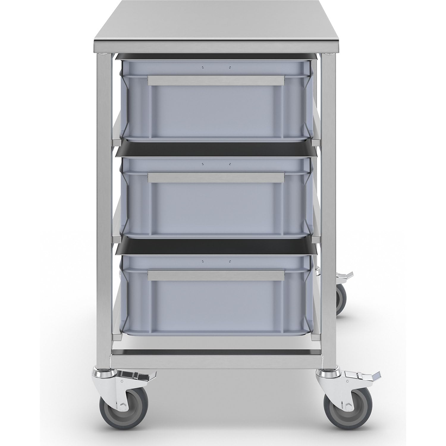 FRANKEL kaiserkraft | Chariot à bacs en inox