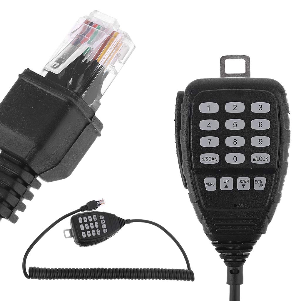 DTMF Haut-parleur microphone pour radio mobile QYT KT-8900D KT-8900 KT-7900D Mini-9800