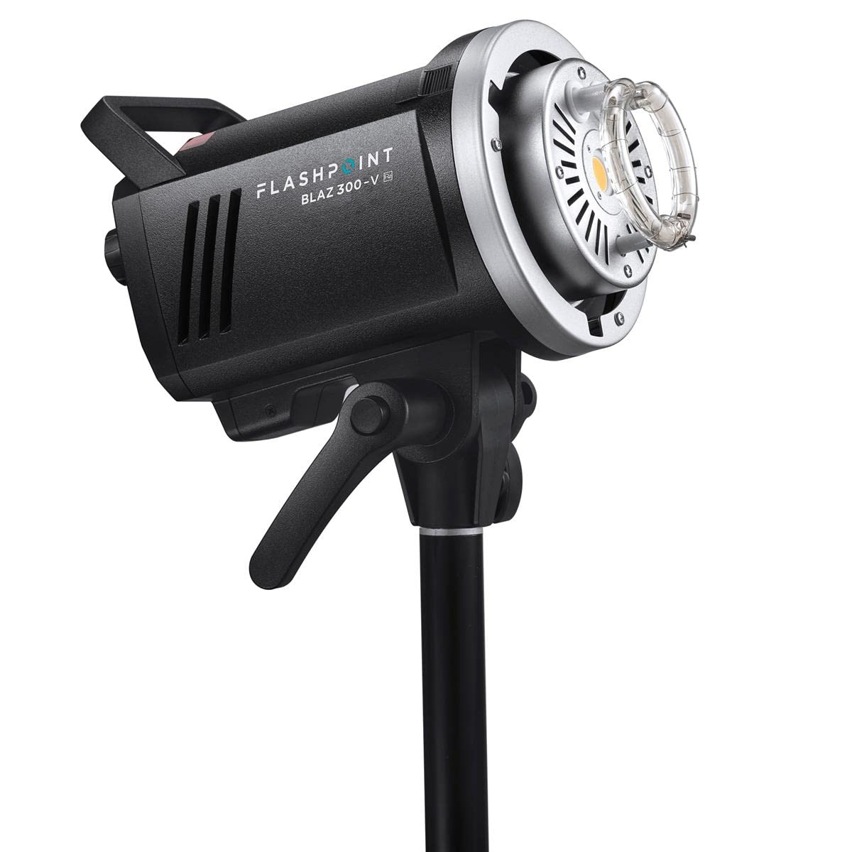 Flashpoint BLAZ 300-V 300Ws R2 Studio Monolight Strobe Flash with 10W LED Modeling Lamp, Bowens Mount Outdoor Strobe Light for Photography, R2 2.4GHz 300w Studio Light with 1.8s Max Recycle Time