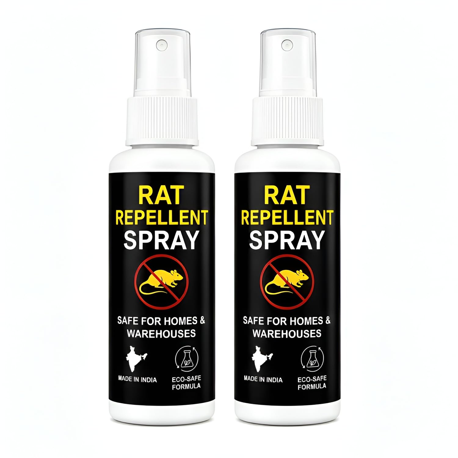 Rat Repellent Spray for Car Home Office Bike | Mouse Spray | Natural Protect Wires in Car & Bike Engine | Long Lasting Protection Rodent Control Machine, Each 100ml, Pack of 2-picture-15