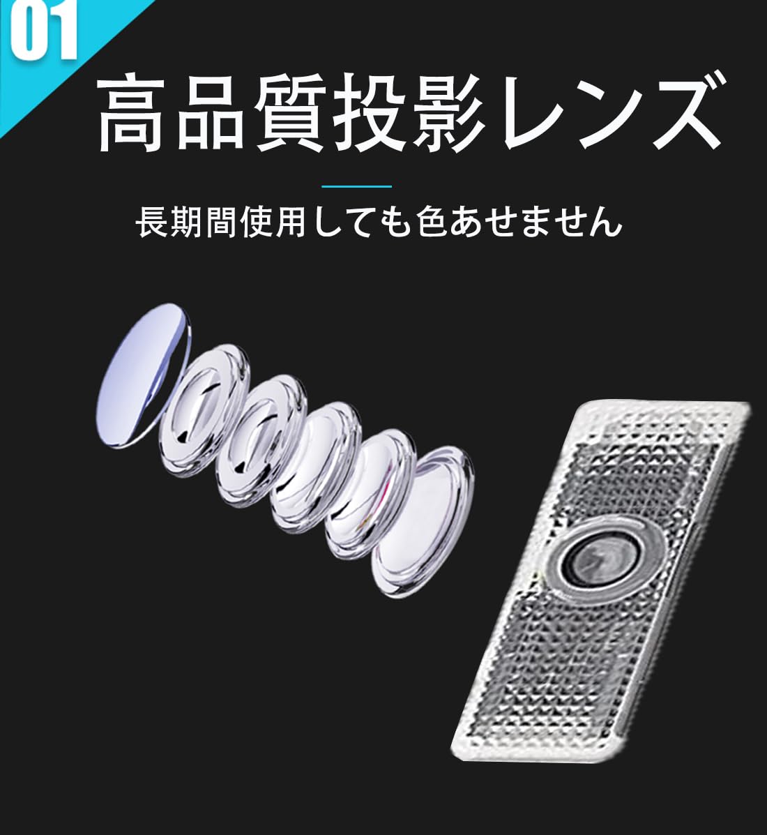 Amazon | フェラーリ 2個セットドア高輝度のカーテシライト ドア