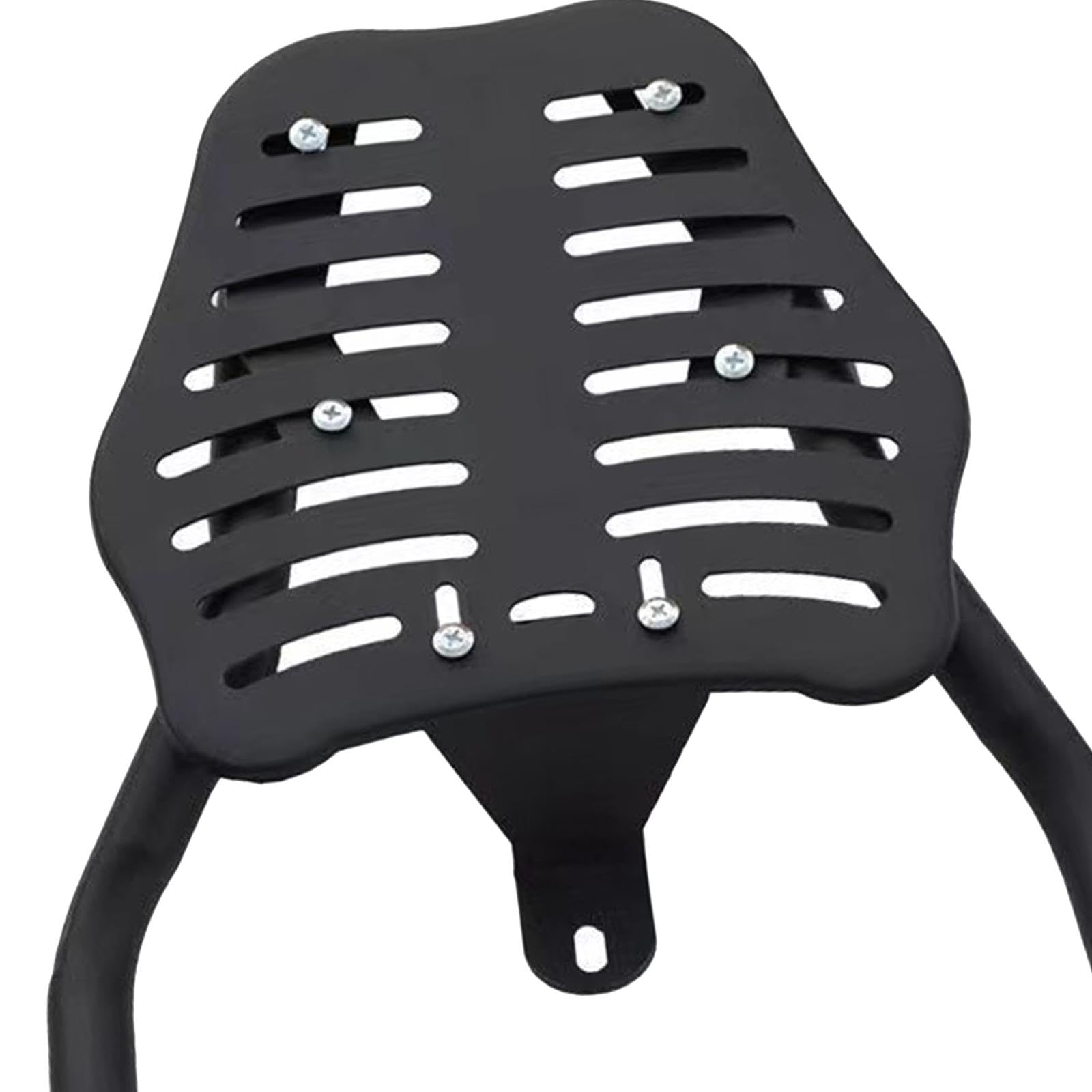 Soporte para Panel del Portaequipajes Trasero de Motocicleta Eléctrica, Estante de Hierro de 53x26.5cm, Fácil Instalación, Gran Capacidad de Carga para Maletas, Equipo de Campamento y Compras