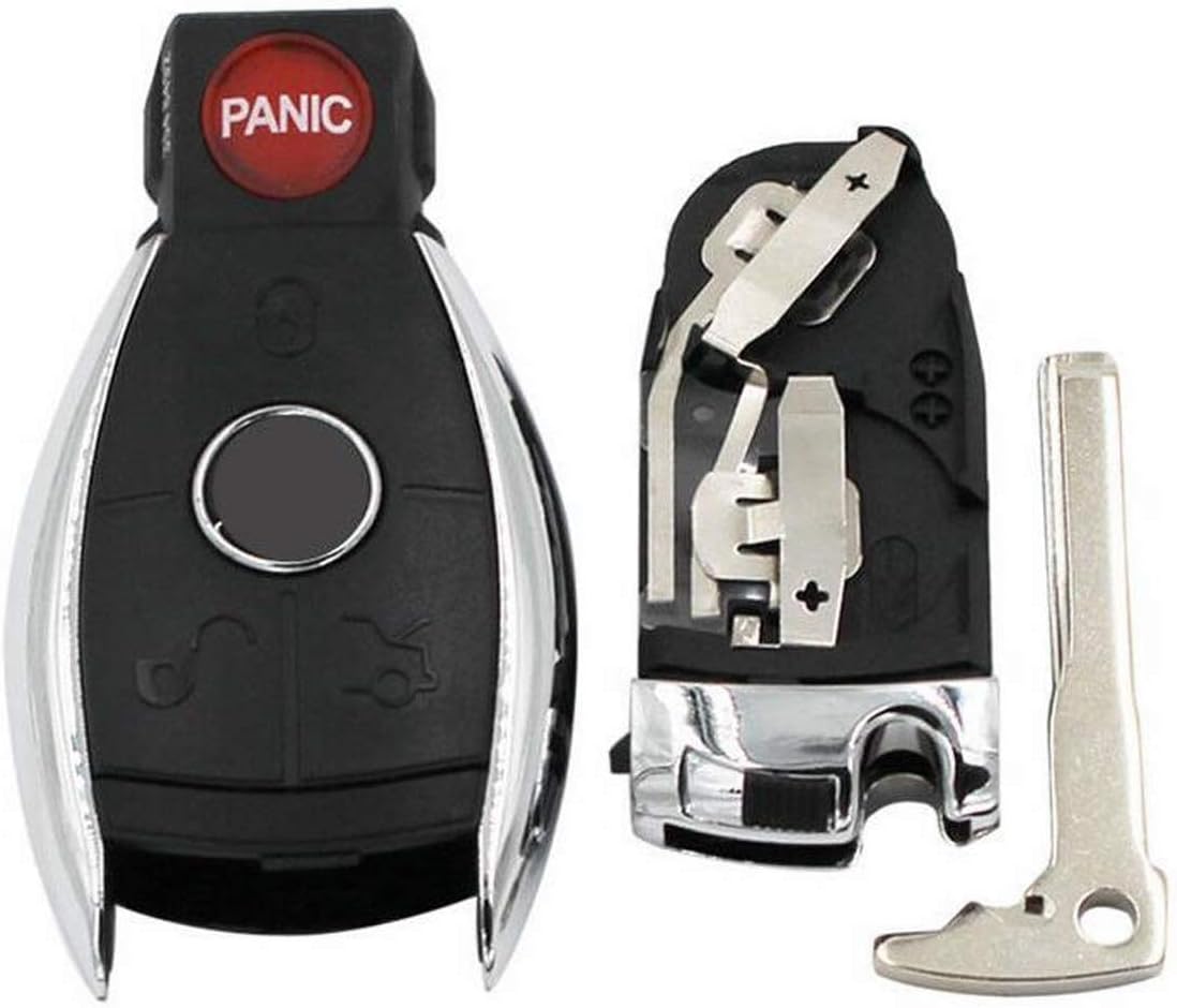 Replacement Keyless Entry Remote Fob Key Shell Case for Mercedes Benz W203 W210 W211 AMG W204 C E S CLS CLK CLA SLK Classe IYZ3312 No Chip