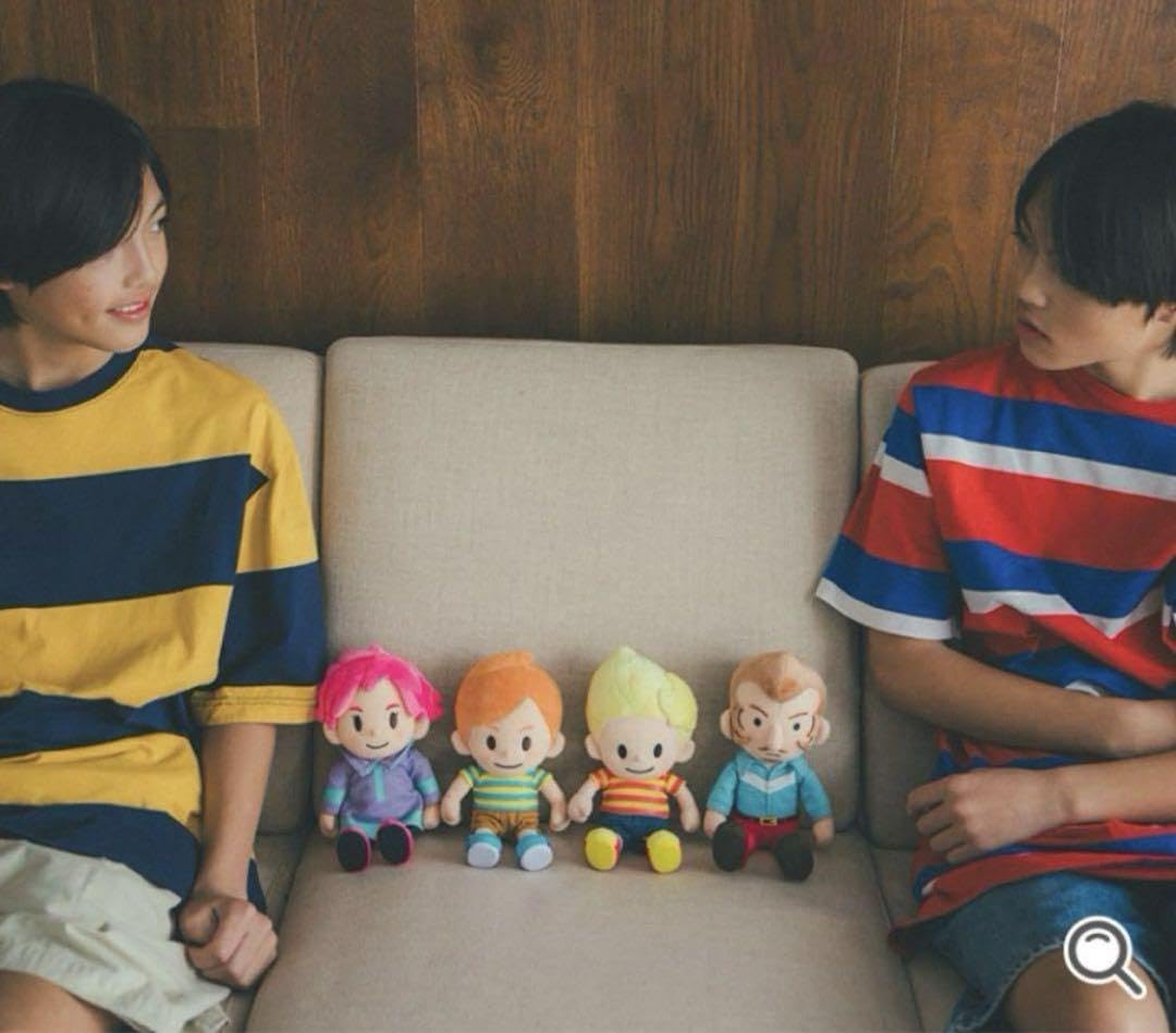 Amazon.co.jp: MOTHER3ぬいぐるみ 4体セット箱付き リュカ