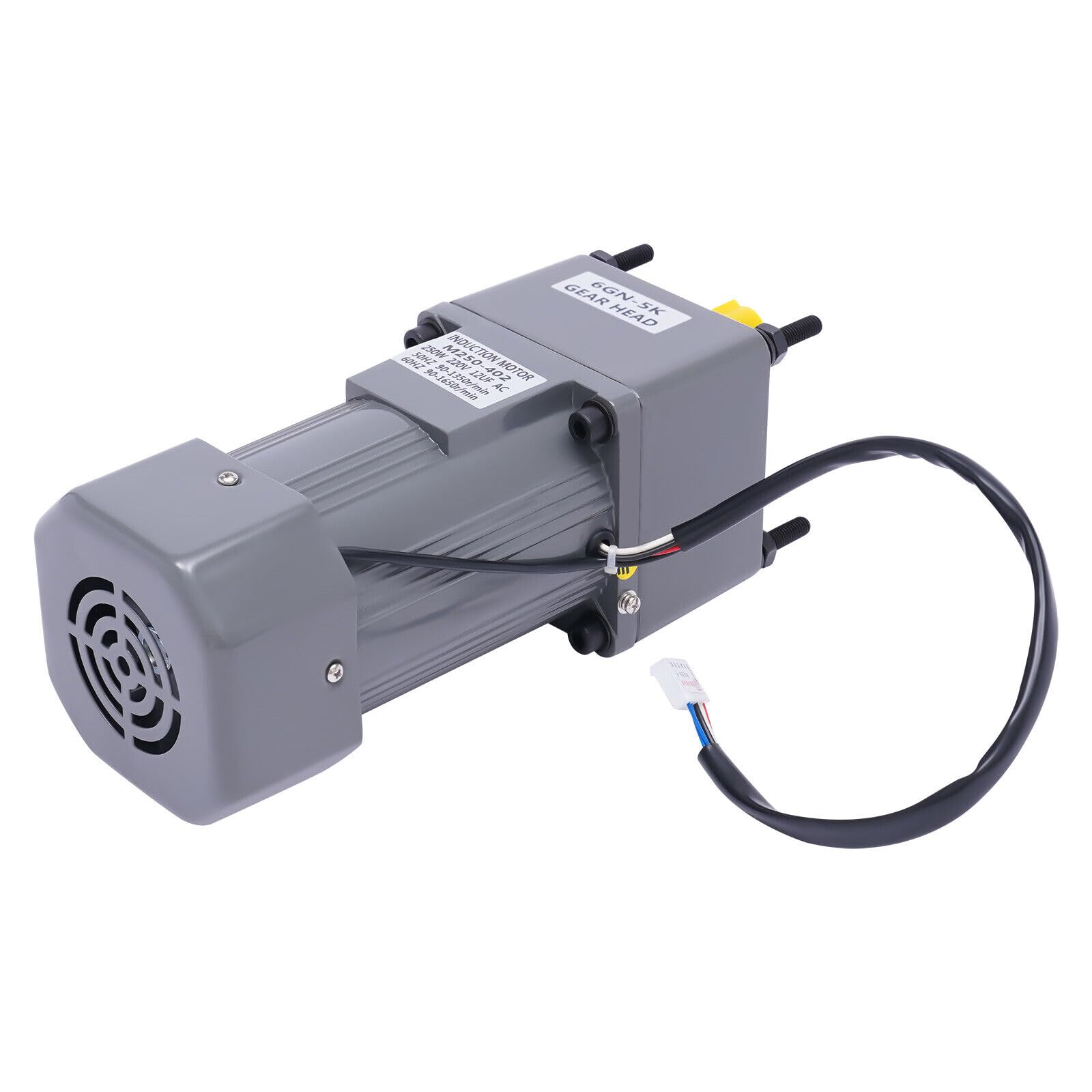 Elektromotor Einstellbarer Geschwindigkeit 220V 250W AC Gear Motor Elektromotor Getriebemotor mit Drehzahlregler 0-270 RPM
